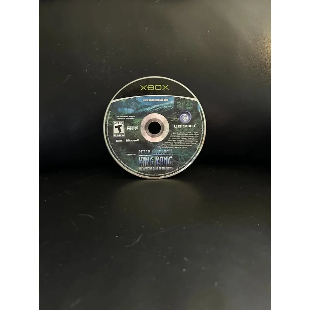 Peter Jackson's King Kong (Microsoft Xbox, 2005) Disc Only Video‎ Game